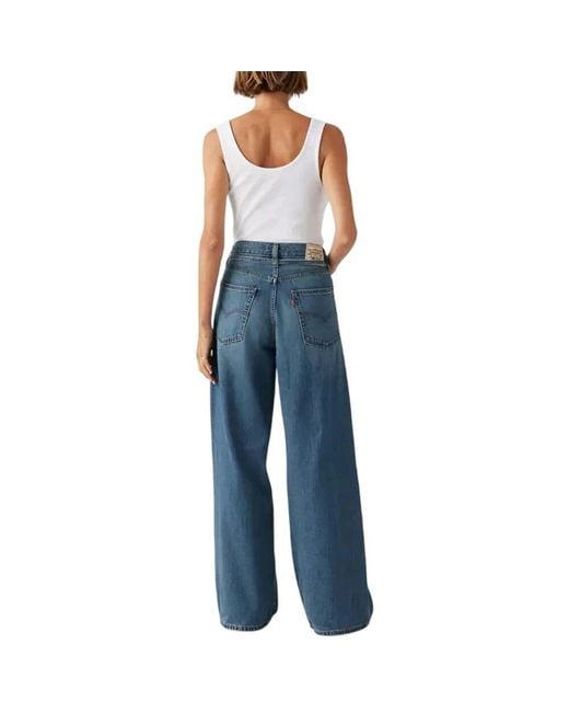 Wide Jeans Levi's de color Blue