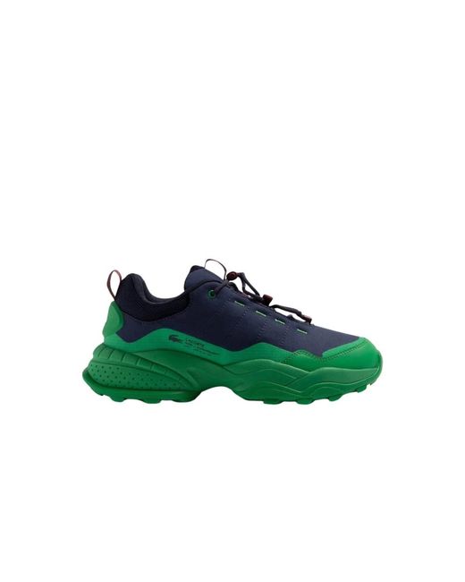 Lacoste Grün und blau l-guard breaker sneakers in Green für Herren