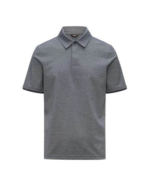 K-Way Polo in het Gray voor heren