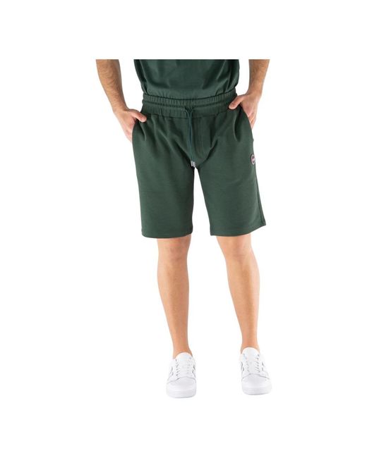 Colmar Green Casual Shorts for men