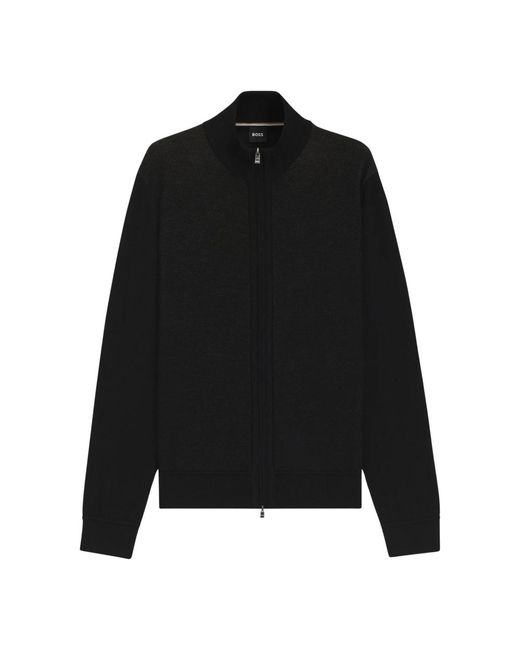 Cardigans HUGO pour homme en coloris Black