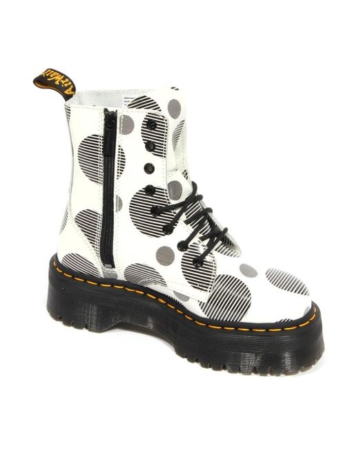 Dr. Martens Multicolor Lace-Up Boots