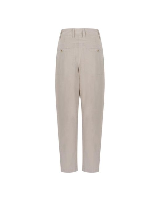 Isabel Marant Gray Tapered Trousers