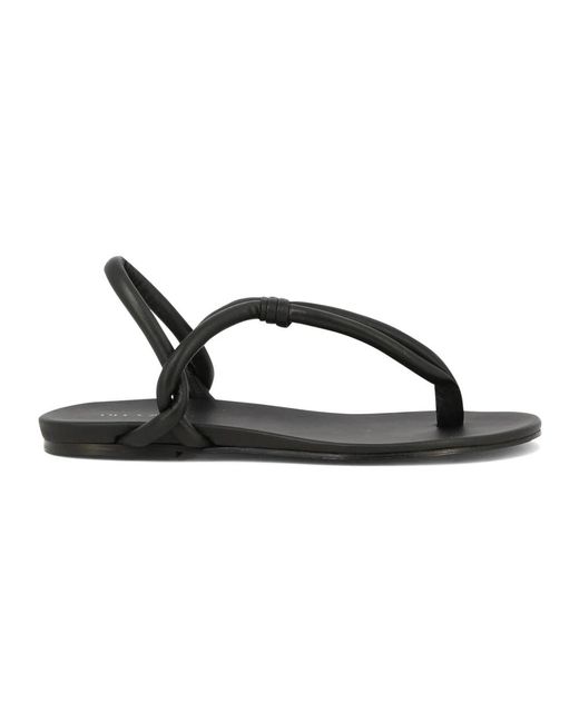 Dytt sandali in pelle di Roberto Del Carlo in Black