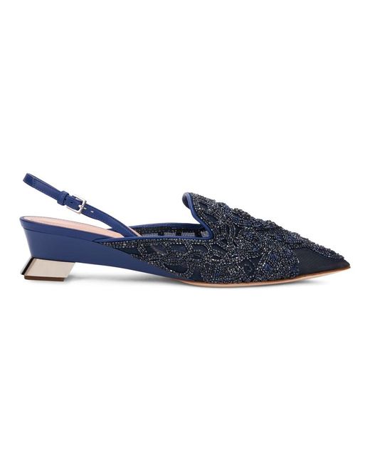 Alberta Ferretti Blue Pumps