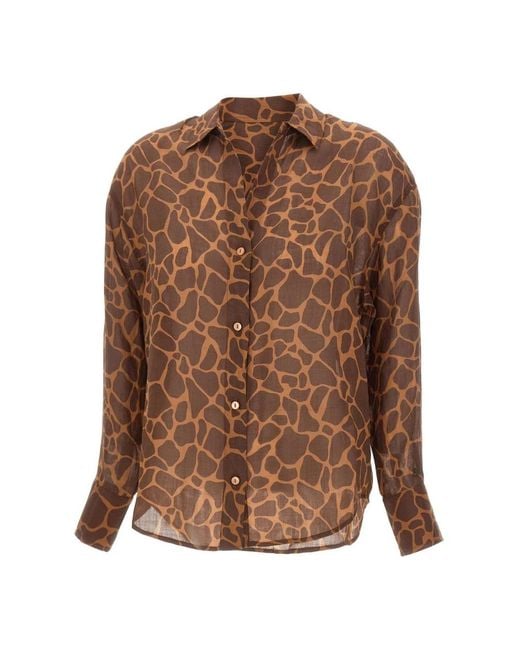 Mc2 Saint Barth Brown Shirts