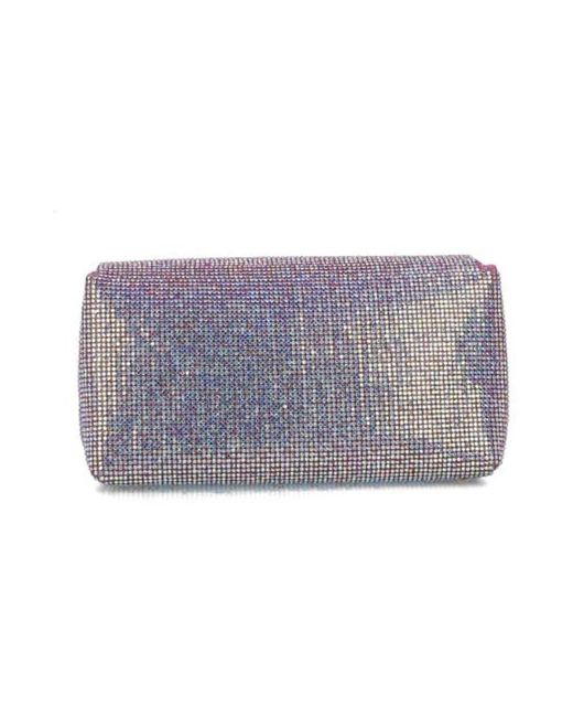 Menbur Purple Pochette Cerimonia Mini Con Strass