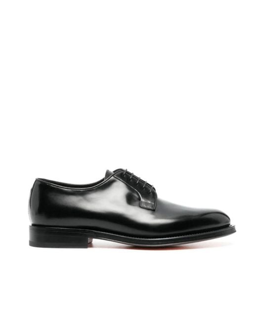 Business Shoes di Santoni in Black da Uomo