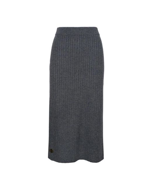 Hèst Gray Midi Skirts
