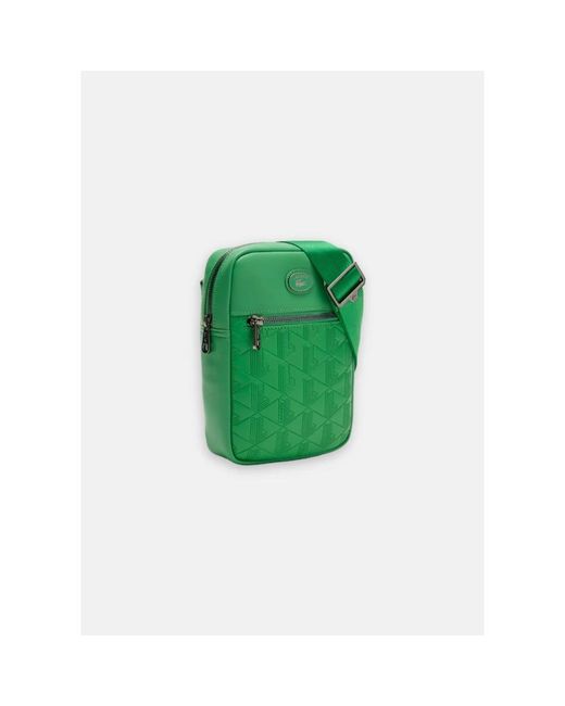 Lacoste Messenger bags in Green für Herren