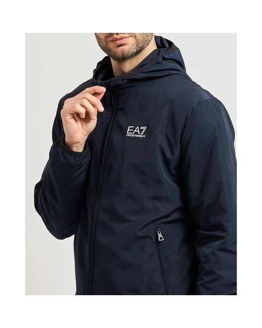 Emporio Armani Blue Light Jackets for men