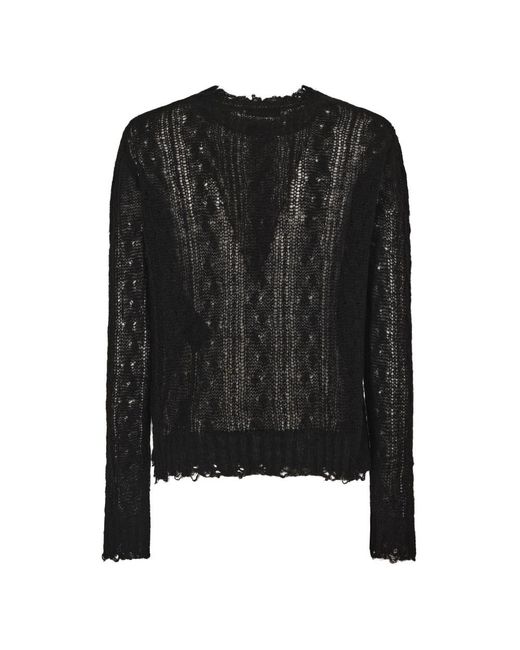 Alanui Black Wüsten Drift Pullover
