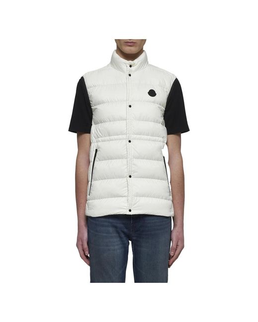 Vests Moncler de hombre de color White