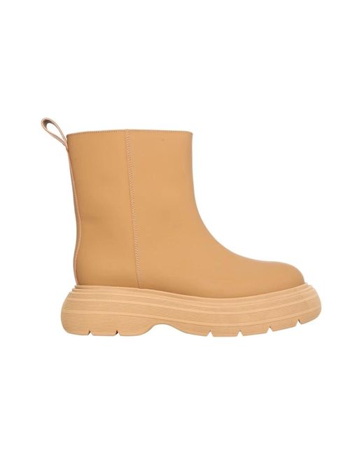 Gia Borghini Natural Ankle Boots