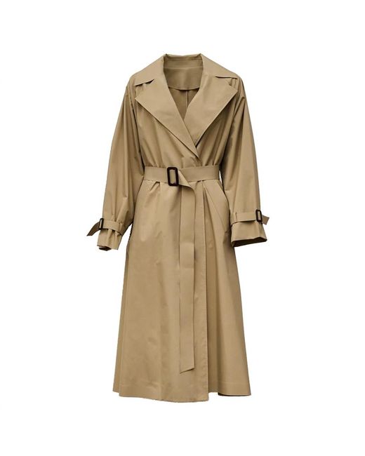 Weekend by Maxmara Geknoopte Parka's in het Natural