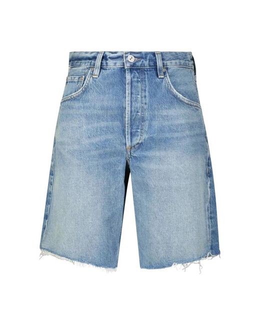 Citizens of Humanity Blue Denim Shorts