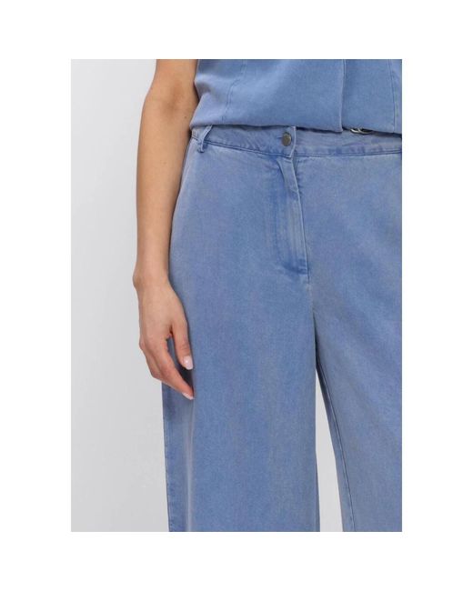 Freebird by Steven Blue Wide Jeans