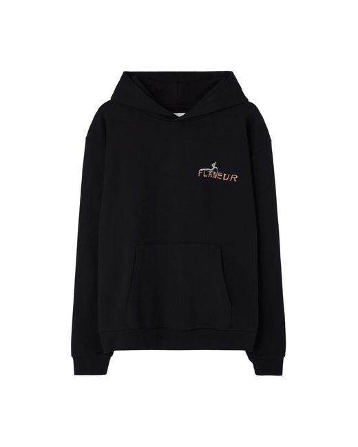 Hoodies flâneur de hombre de color Black