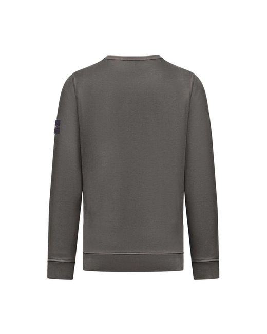 Stone Island Gray Sweatshirts for men
