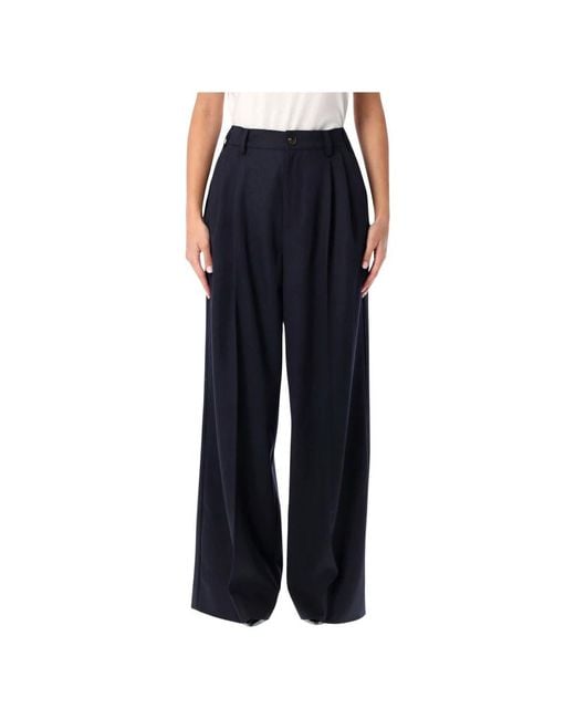 Soeur Black Wide Trousers