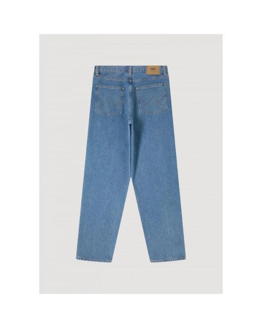 Edwin Jeans ,Blauw ,Wijde Pasvorm Spijkerbroek in het Blue voor heren