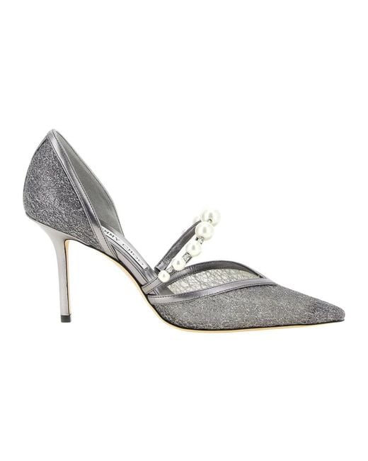 Jimmy Choo Gray Pumps