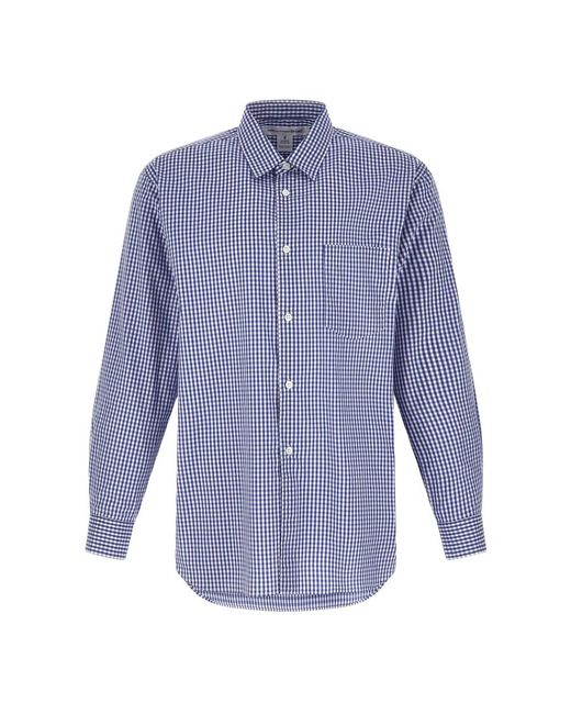Comme des Garçons Blue Casual Shirts for men