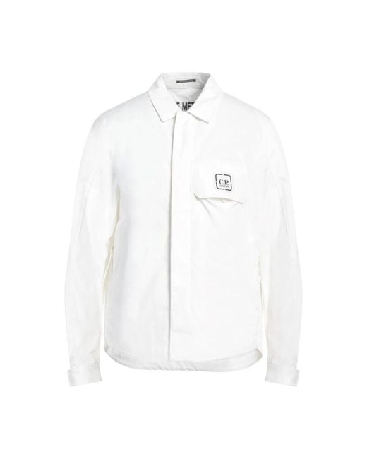Giacca elegante di C P Company in White da Uomo