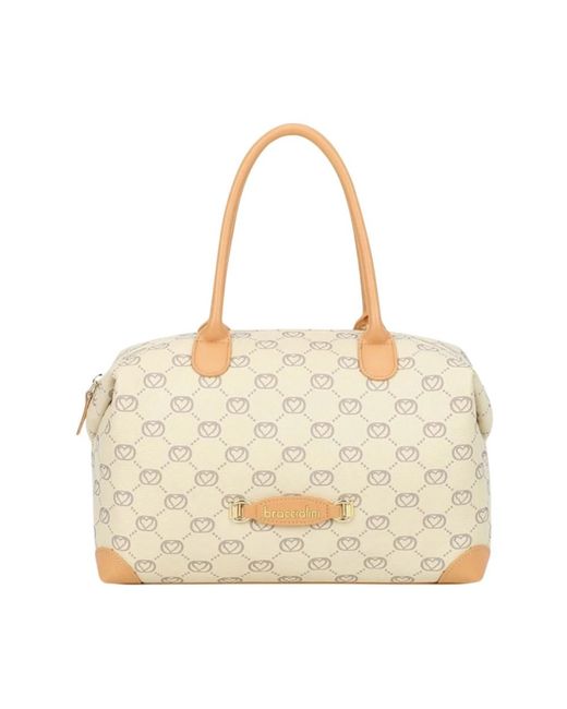 Handbags di Braccialini in Natural