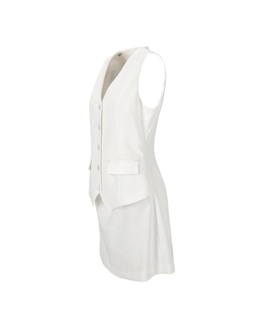 Short Dresses di Imperial in White