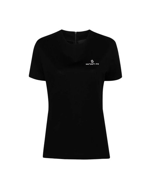 Moncler Black T-Shirts