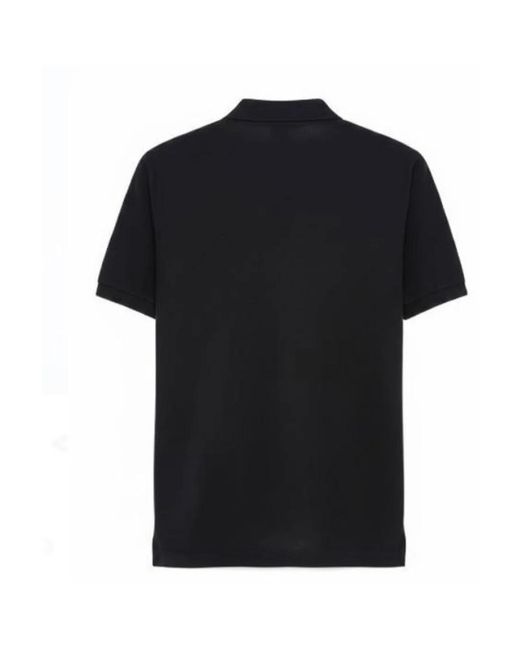 Aspesi Black Polo Shirts for men