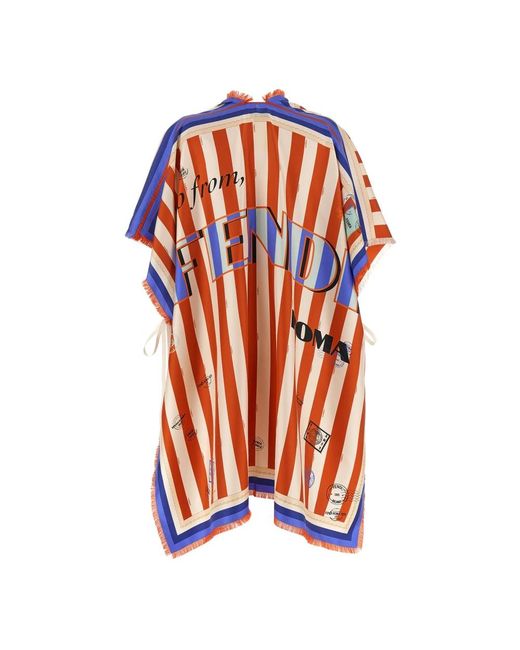 Capes Fendi de color Orange