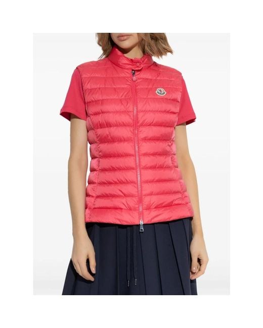 Vests Moncler de color Pink