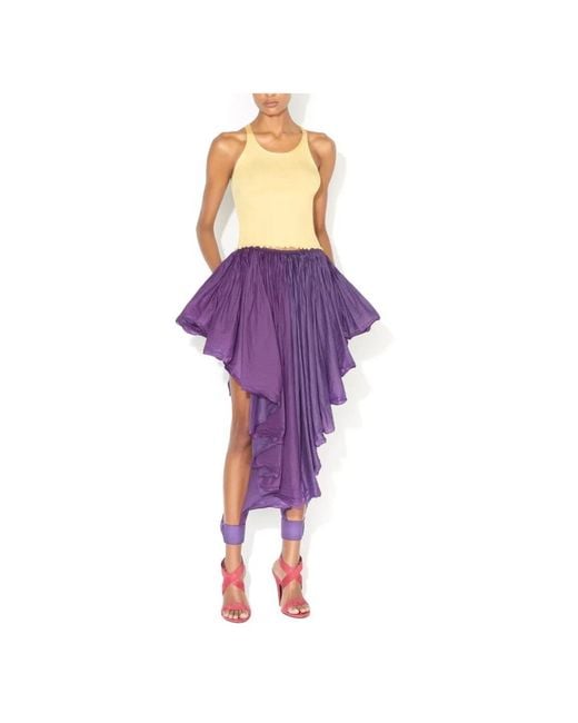 Alaïa Mouwloze Top in het Yellow