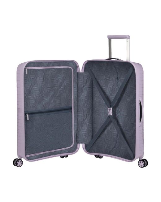American Tourister Purple Suitcases