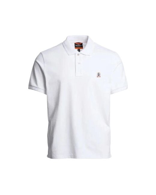 Parajumpers White Polo Shirts for men