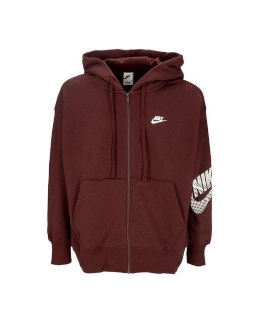 Nike Red Zip-Throughs