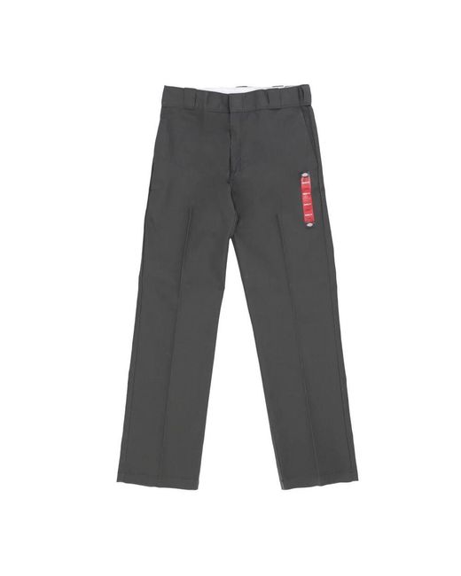 Dickies Strukturierte olivgrüne arbeitshose in Gray für Herren