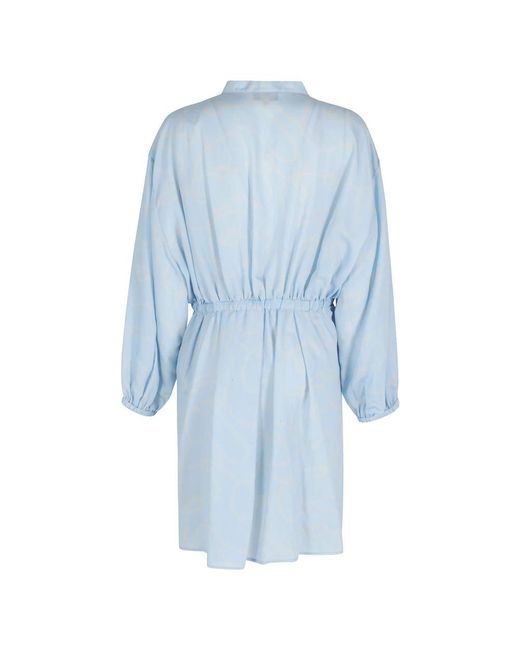 Woolrich Blue Short Dresses
