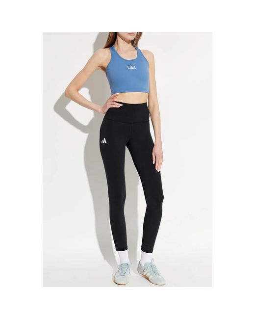 EA7 Fitness ,Blauw ,Short Training Top in het Blue