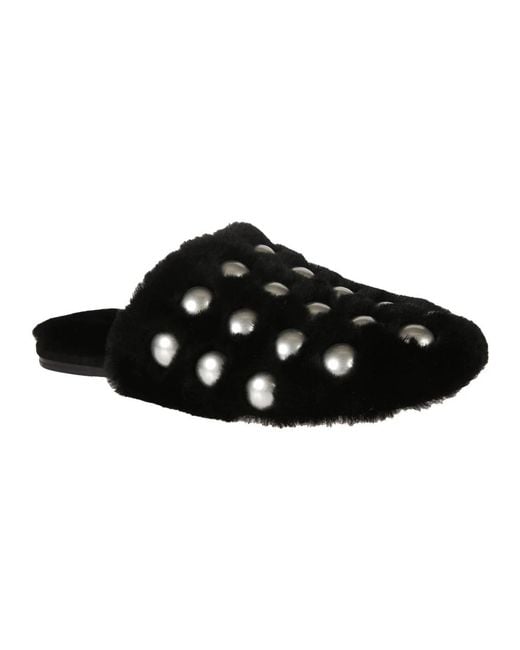 Alexander Wang Black Slippers