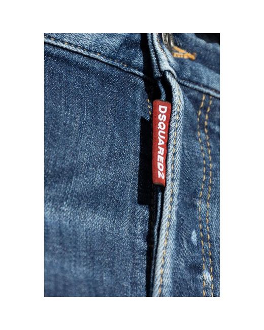 Jeans > straight jeans DSquared² en coloris Blue