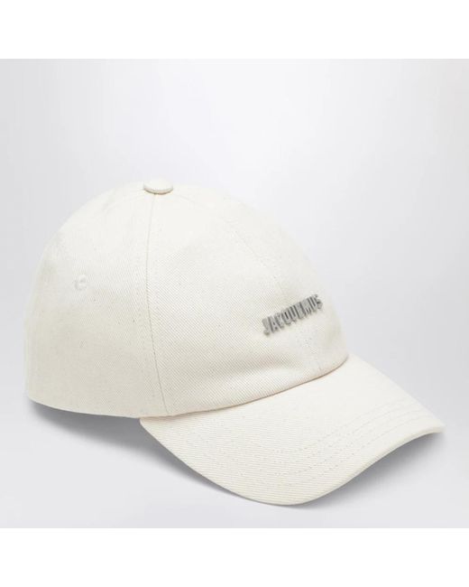 Jacquemus White Caps for men