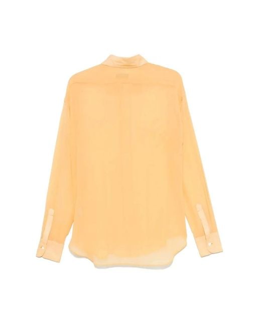 Giuliva Heritage Orange Casual Shirts for men
