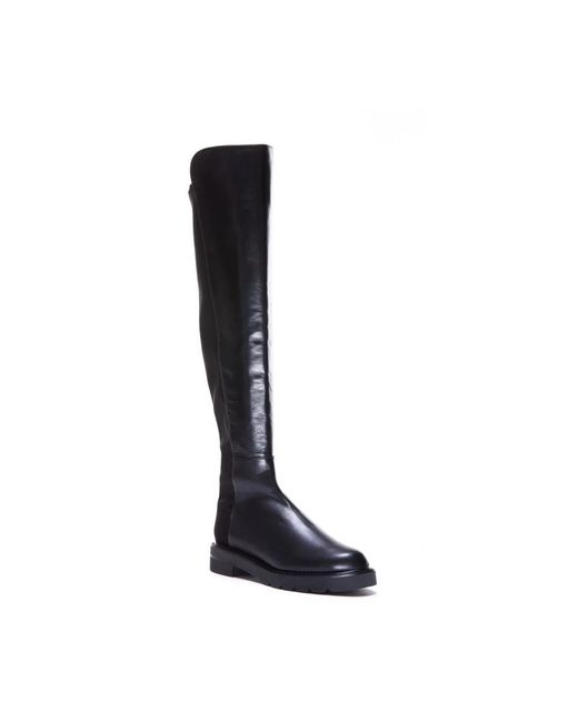 Stuart Weitzman Over-Knee Boots in het Blue