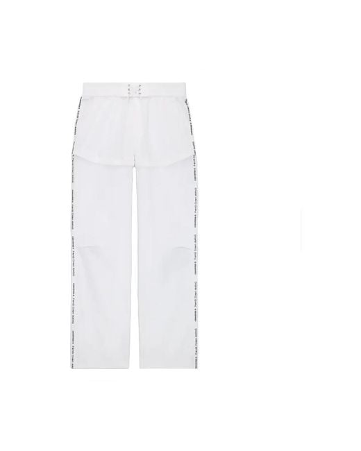 Converse Straight Trousers in het White
