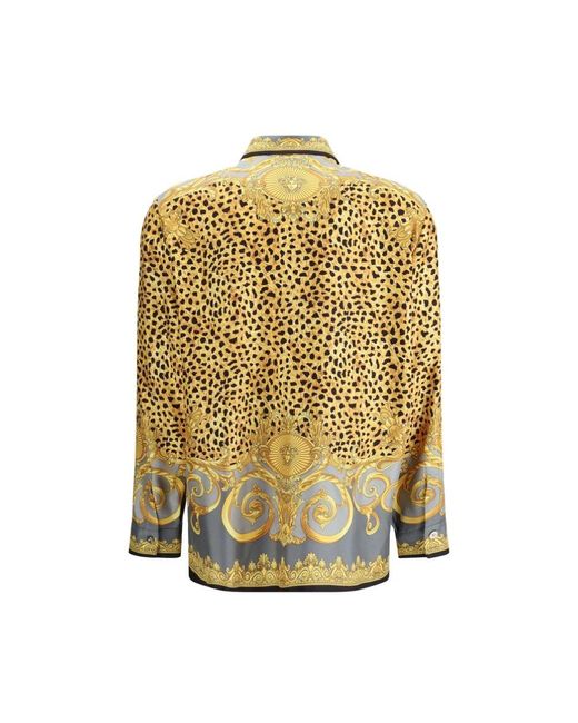 Versace Shirts in het Yellow
