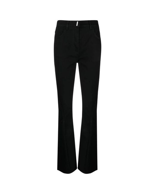 Givenchy Black Flared Jeans