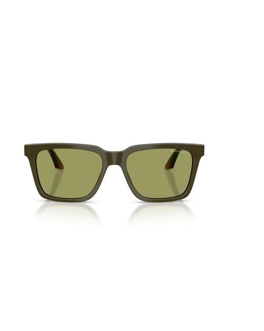 Emporio Armani Green Sunglasses for men